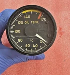 Vintage Lewis Eng Co Aircraft Oil Temperature Indicator 162BL709C Binb. Fixed Price $50.00.