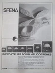 7/1972 Pub Sfena Indicator Helicopter Original French Ad. Fixed Price $11.63.