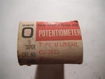 QTY=2: Ohmite CU-3511 350 Linear Potentiometer Type. Fixed Price $19.99.