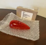 Grimes Aerospace Lh Red Aviation Position Light Lens P/n B6182-2 Serviceable Vtg. Fixed Price $122.99.