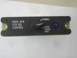 Gulfstream G-iv Nose Wheel Steering Control Panel 1159SB40558-3. Fixed Price $99.00.
