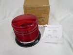 Strobe Beacon Warning Light Nova Red SB4050A Tested Works Great Box. Fixed Price $35.00.
