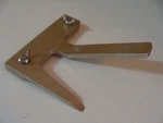 Hughes Md Part, M/r Blades Trim Tab Rig Fixture Wedge Plate 369H9928-11. Fixed Price $1150.00.