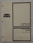 King Ky 196/196E/197/197E Vhf/comm Transceiver Installation Manual-original. Fixed Price $17.25.