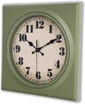 Vintage Wall 1950S Style - Retro 50'S Mid Century Square Clocks Batte. Fixed Price $27.99.