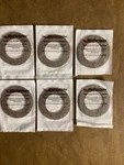 Lot Of 6 Pn 154-00300 Cleveland Felt Grease Seals. Cessna ,piper New !. Fixed Price $60.00.