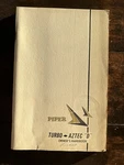 Piper Turbo Aztec Owner's Handbook, PA-23-250 (six Place). 1968. Fixed Price $26.00.