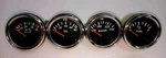 Gauges Set ( 4 Pc) - Oil Pressure Temp Volt Fuel 2" Electric Chrome. Fixed Price $24.27.