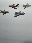 Vintage Boeing Lapel Pins Enamel Lot Of 737,747,757 And HG747. Fixed Price $10.00.