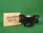 Bakelite Triple Toggle Switch Panel W/indicator Lamp Military Radio? A-h&h. Fixed Price $30.00.