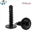 Wholesale 50-5000 Black Phosphate Wafer Head Self Tapping/drilling Screws. Fixed Price $15.99.