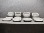 F936-1, F936-2 Robinson R44 Pilot, Co-pilot And Aft Seats Set (reupholstered). Fixed Price $3920.00.