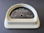 Cessna Aircraft Fuel Tank Selector Cover, New Surplus. Fixed Price $95.00.
