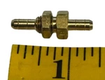Parker X22BH-4-4 0.17" Barb Nickel Brass Bulkhead Union. Fixed Price $10.77.