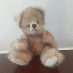 Unipak Design Teddy Bear Brown Fluffy Plush Stuffed Animal Toy 9" Euc. Fixed Price $10.56.