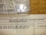 Lot Of 12 Nos Vintage Aircraft, Gauge Repair Kits Kollsman High Speed Longitude. Fixed Price $20.00.