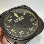 Vtg Ranco Columbus Oh Dual Manifold Pressure Gauge AN5770-2 Untested Aviation. Fixed Price $23.99.