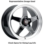 Weld Racing S15570071P30 Ventura Drag 17"X10" Wheel - Gloss Black New. Fixed Price $475.00.