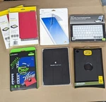 Apple Ipad Bundle-six New, Unused Cases, Screen Protectors Ships Free!. Fixed Price $39.00.