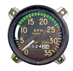 Stewart Warner Aircraft Tachometer Pn 821108. Fixed Price $50.00.