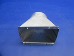 Piper PA-28-180 Oil Radiator Air Adapter P/n 62985-00 (0125-747). Fixed Price $147.50.