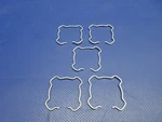 Beech Nose Gear Barrel Braze Retainer P/n 50-820038 Lot Of (0326-906). Fixed Price $89.50.