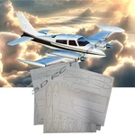 Cessna 310 Twin Engine 46" Airplane Laser Cut Balsa Ply Short Kit W/ Plans. Fixed Price $154.00.