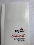 Piper PA34-220T Seneca Iv 1994-95 Pilot's Information Manual 761-854. Fixed Price $17.25.