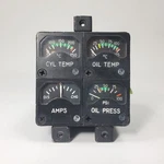 Beechcraft Instrument Cluster Gauge P/n: 36-380044-1. Fixed Price $250.00.
