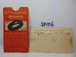 Vintage 1947 Bf Goodrich Seal-o-matic Tire Warranty Papers 600X16 Auto Rare. Fixed Price $24.99.