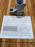 AG75-2703 Tailwheel Knuckle Post Housing For Stearman PT-17 Heavy Duty With 8130. Fixed Price $800.00.