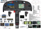 Diamond DA42VI Nxi With Garmin 1000 Avionics Cockpit Training Poster. Fixed Price $47.71.