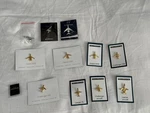Bombardier Learjet Gulfstream Collectible Aviation Lapel Pins. Fixed Price $9.99.