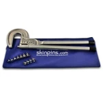 Aircraft / Aviation Tools New 3" Deluxe Hand Rivet Squeezer With 11PC Die Set. Fixed Price $322.90.