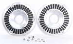 Cessna Factory Hub Cap Set Cover Original 6-1/8" 3 Hole & 5 Screws Washers Part. Fixed Price $368.08.