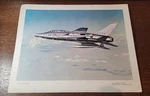Vintage 1960S Us Air Force F-100F Training Jet Los Angeles Picture Print Art D. Fixed Price $11.04.