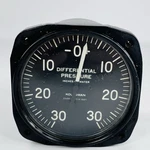 Kollsman Differential Pressure Indicator Gauge 254-10-016-8691 Parts Only. Fixed Price $69.99.