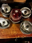 Grimes Rotating Red Light Aircraft Safety Beacon 40-0101-15-12 Parts Lot. Fixed Price $275.00.