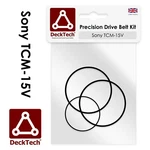 Decktech Replacement Belts For Sony Walkman TCM-15V TCM15V Rubber Drive. Fixed Price $12.20.
