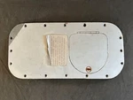 Beechcraft Bonanza Rh Wing Fuel Door Assembly, P/n 35-115028-21. Fixed Price $135.00.