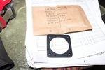 Nos Aerosonic Instrument Mounting Bezel Pn M21003 6695-00-954-2136. Fixed Price $44.00.