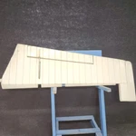 0593000-4, 0532001-101 Cessna 172E Elevator With Trim Tab Rh. Fixed Price $1415.00.