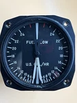 Dual Fuel Flow Indicator P/n AW2824AL01. Fixed Price $95.00.