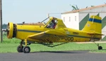 Tractor AT-401B Mahogany Desktop Wood Airplane New Model Large Scale 1/48. Fixed Price $221.00.