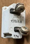 D7270-5-15 Klixon Aircraft Circuit Toggle Switch Breaker. Fixed Price $69.99.