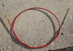 Morse Aircraft Telex Cable, 8 Feet (96") Long, End-to-end, 301947-3-96 In 7573. Fixed Price $58.50.