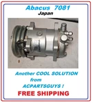 New Compressor Abacus 7081 Sankyo Japan Vertical Flange R12 Ports. Fixed Price $499.99.