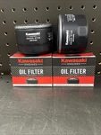 (2) Oil Filters, Oem Kawasaki 49065-0736 (49065-0721, 49065-7007), AM119567. Fixed Price $25.99.