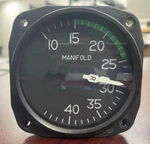 Cessna Manifold Pressure Indicator C662026-0108 United Instruments 6020-E74. Fixed Price $95.00.