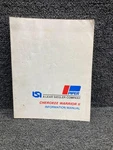761-649 Piper Cherokee Warrior Ii Information Manual (1976). Fixed Price $56.00.